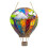 Solarlaterne im Heißluftballon-Design mit flackernder Flamme 1