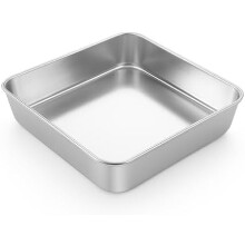 8 x 8 Inch Stainless Steel Square Baking Pan