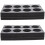 2pcs Drinking Cup Holder Takeout Beverage Carrier Black EPE Prevent Spilling for General Users 1