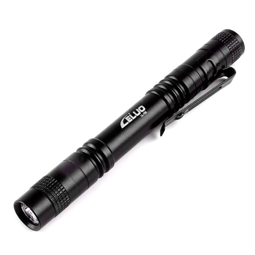LED Mini Flashlight 150 Lumen, Pocket-Sized for Hiking &