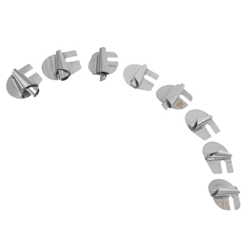 Stålfot for symaskiner – 3–10 mm kant