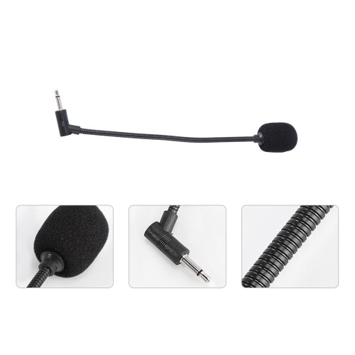 Kit com 3 Mini Microfones Portáteis Mono para Vlogs e Vídeos Explicativos
