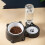 Dispensador automático de comida para perros de 500 g, de plástico. 1
