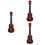 3Stk Mini Ukulele Für Kinder, Langlebig Mit Klarer Lackierung 6