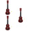 3Stk Mini Ukulele Für Kinder, Langlebig Mit Klarer Lackierung 7