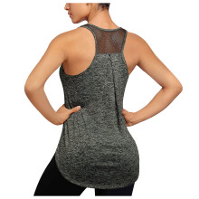 Tanktopper for kvinner Treningsnett Yogaskjorter med bryterrygg og camisole-topp
