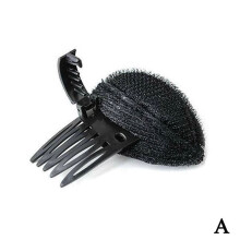 Kvinnor Fluffig Puff Svampkudde Hårvolymklämma Plastkam Insats Huvudbonad Prinsessa Hårverktyg Bun Styling Ökad Kudde Svamp