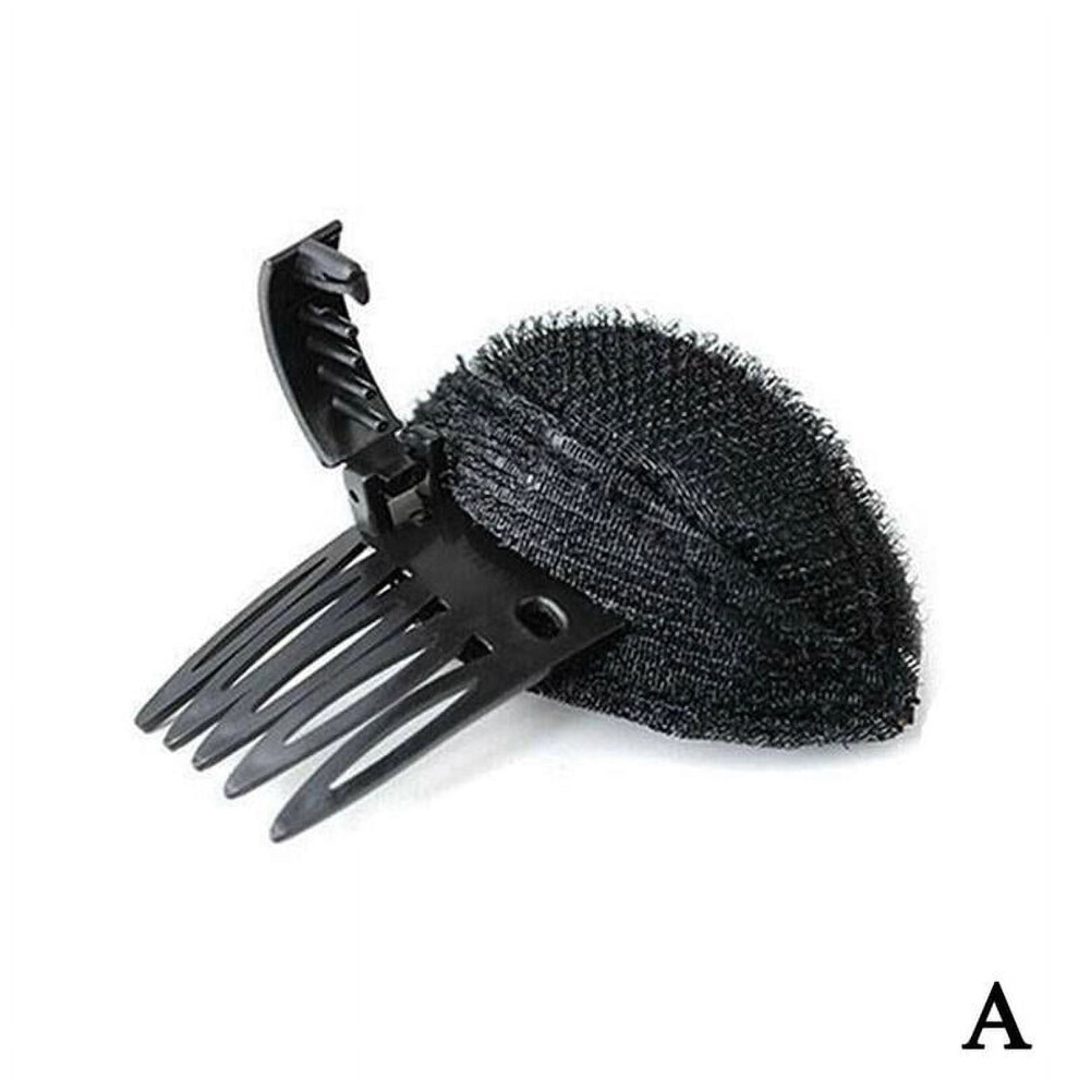 Women Fluffy Puff Sponge Pad Hair Volume Clip Plastic Comb Insert Headwear Princess Hair Tool Bun Styling Increased Pad Sponge