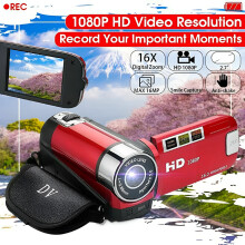 HD-videokamera 1080P 24MP 16x zoom med nattsyn