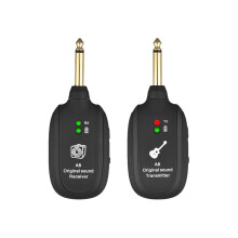 Guitar Wireless System 20Hz-20KHz Akustische ÜBertragung Wiederaufladbarer Sender-EmpfäNger für E-Gitarren-Bass