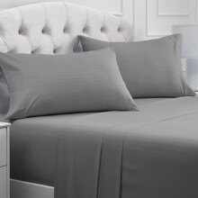 California King Bettwäsche-Set – 4-teilig, Iconic Collection, Hotel-Luxus, extra weich und kühlend, knitter-, farb- und fleckenbeständig