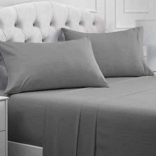 Microfiber Bed Sheet Set Queen 4-Piece