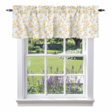 Landelijke gele bloemenval 54x18 inch (ca. 57x46 cm) met tunnelzoom