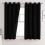 Blackout Curtains for Bedroom, Polyester, 2 Panels, 42x63 in 1