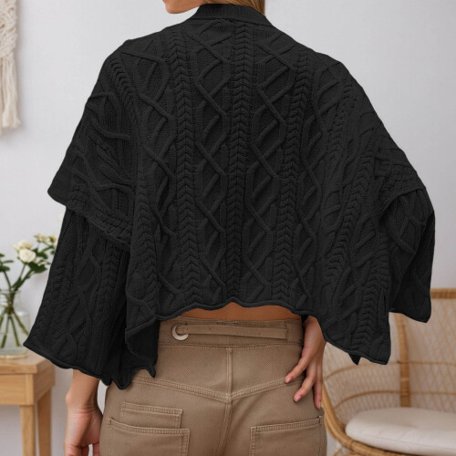 Weihnachtspullover für Damen, Oversize-Strickpullover, Langarmpullover, weich, bequem, modisch für Herbst und Winter, lässig, locker geschnitten, 2