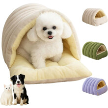 Winter Warm Cat Bed – Corduroy, Removable Cushion,