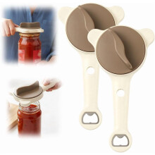 4-in-1 verstelbare pot- en flesopener