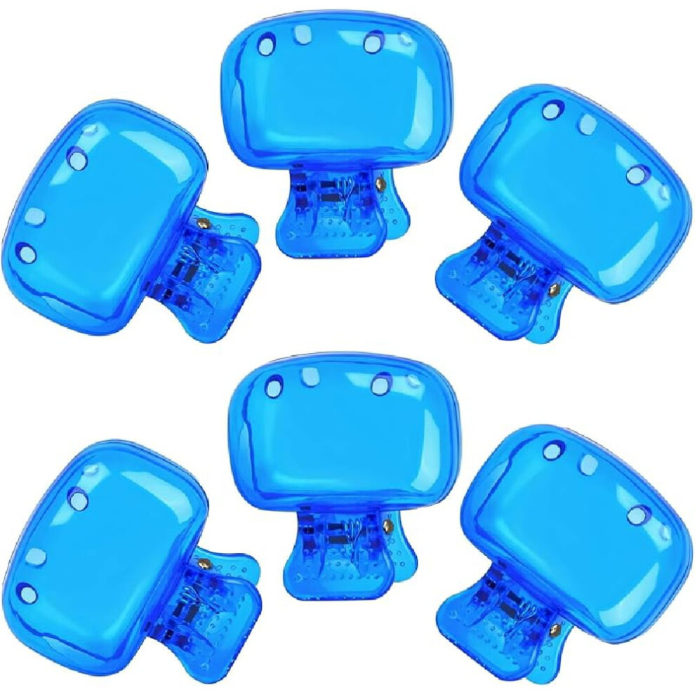 Toothbrush Head Covers Plastic 6-Pack 963904343386