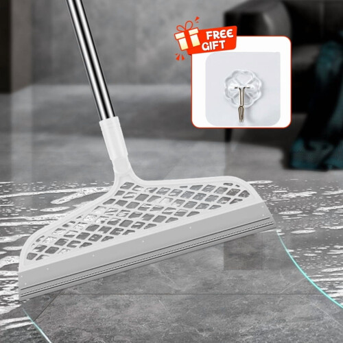 Scopa magica in silicone con paletta 1