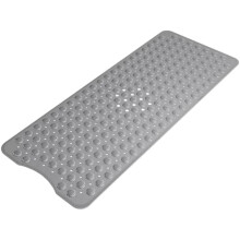 Tappetino da doccia antiscivolo in PVC, 40x16 pollici, con ventose.