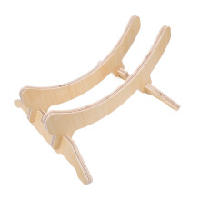Adjustable Solid Wood Cycle Stand Non-Slip Stable Portable Support