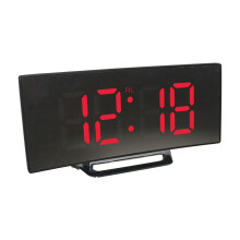 Tanxxt Large Digital Alarm Clock for Seniors & Visually Impaired – Jumbo Display, Dimmable, USB Ports, Adjustable Alarm Volume