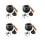 YingYouFu Mini Witch Cauldron Set 4-Piece Halloween Decor 1