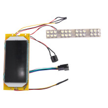 1 Pieza Pantalla de Cristal LíQuido para S1 S2 S3 Piezas de Scooter EléCtrico para Scooter EléCtrico Universal de 36 V