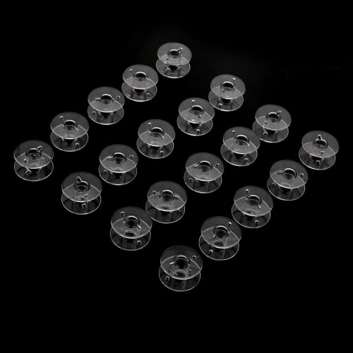 30 Pcs Sewing Transparent Bobbin Storage Bobbins Affordable Machine
