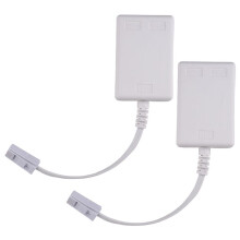 Wtyczka Bt do Szerokopasmowego Mikrofiltra Internetowego Adsl Rj11 Splitter 2 Pack, Bt Męski na Bt i Rj11 Żeński do Modemu Stacjonarnego