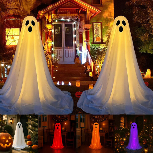 Halloween Ghost Light with Remote Control – 1.2m