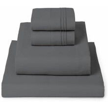 Microfiber Queen Sheet Set 4-Piece Deep Pocket