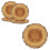Wood Grain Paper Plates 16 Pack 1