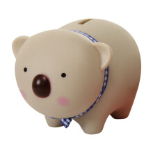 Keramische spaarpot voor huisdecoratie en financiële doeleinden.