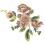 Blomsterbroderimærker Polyester 22x15cm 1