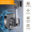 Shower Head Holder Wall-Mounted Adjustable 360 Silver 8