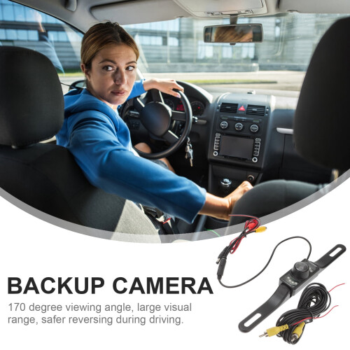 Rückfahrkamera Schwarz 170 Weitwinkel IP68 2