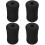 4Pcs Durable Sponge Pads Black Gym Covers for Ab Training Equipment 7