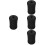 4Pcs Durable Sponge Pads Black Gym Covers for Ab Training Equipment 8