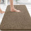 Chenille Bath Rug 30x20 in Tan with Rubber Backing 1
