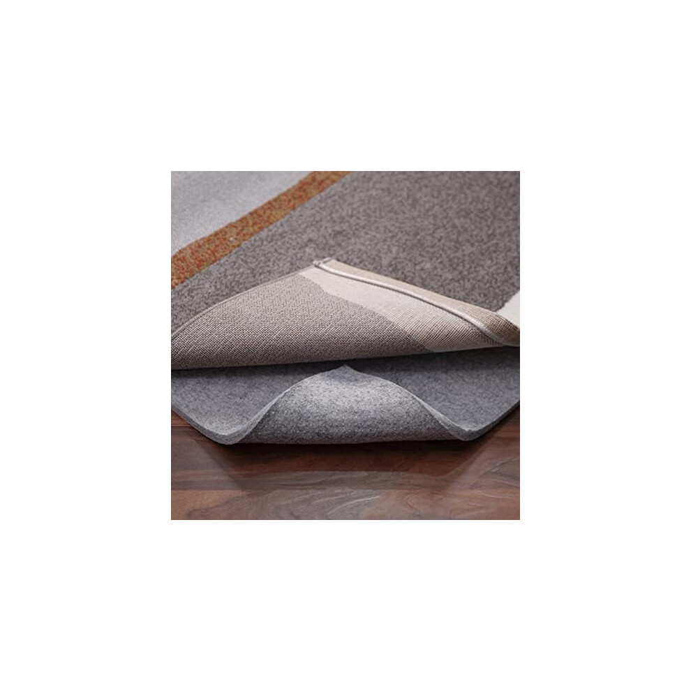 Non Slip Rug Pad Gripper - 2.6X8 Feet 1/4Â Extra Thick Felt Under Rug For Area Rugs And Hardwood Floors,Super Cushioned Non Skid Carpet Padding 9165521532773