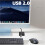 Desktop Computer Power  PC Motherboard External Start Power /Off Restart Button Extension Cable 1.7M 6