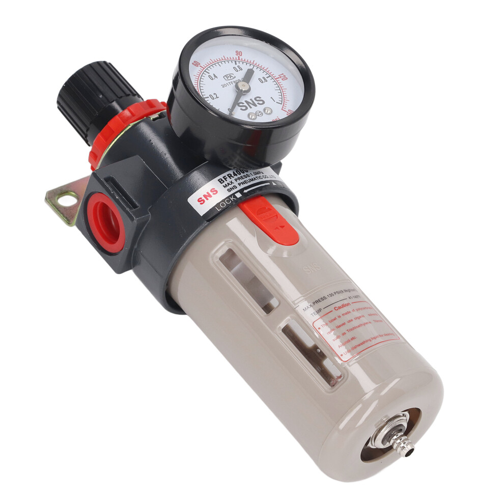G1/2 Pneumatic Air Filter Kit 40Î¼M Water Separator 60Ml Capacity 4321389563921