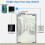 New Dual-Frequency Waterproof 125Khz+13.56Mhz Frequency RFID Card Reader Access Control Reader WG26/34 Output CC86R 10