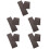 10Pcs Rubber Stamp Making Mat Dark Grey Cuttable Photosensitive Pad 9