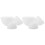 24Pièces Bols Mixage Silicone Empilables Pour Masques Spa 3