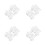 24Pièces Bols Mixage Silicone Empilables Pour Masques Spa 8