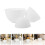 24Pièces Bols Mixage Silicone Empilables Pour Masques Spa 11