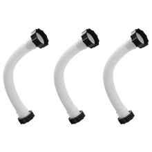 3PCS 11535 Pool Pump Hose 15.8In Salt Water Pump Hoses for Pool Sand Filter Pumps Saltwater Systems for Pool Accessories