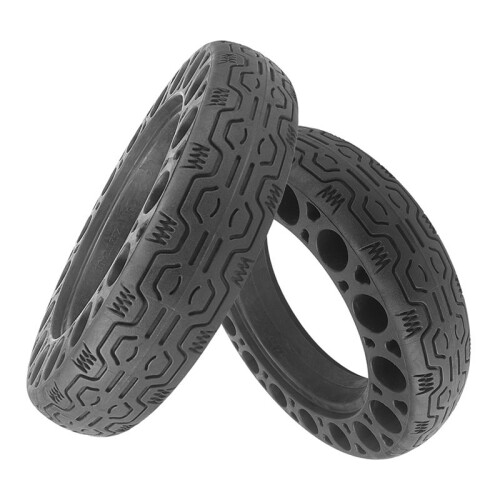 10 Inch 10x2.125 Solid Tyre Honeycomb Rubber Explosion-Proof Anti-Skid Solid Tire 1